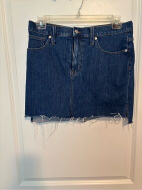 Madewell Denim Mini Skirt